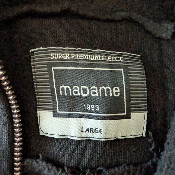 3/$30 Madame rose gold detail premium fleece zip up - Picture 6 of 7